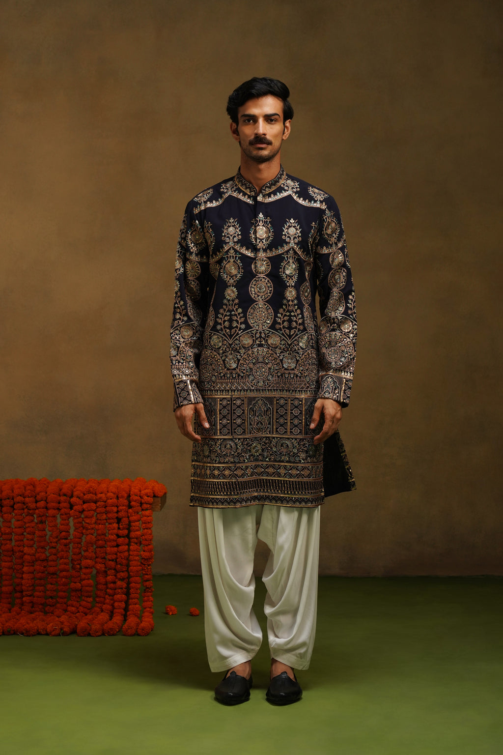 Midnight Baagh Kurta Set