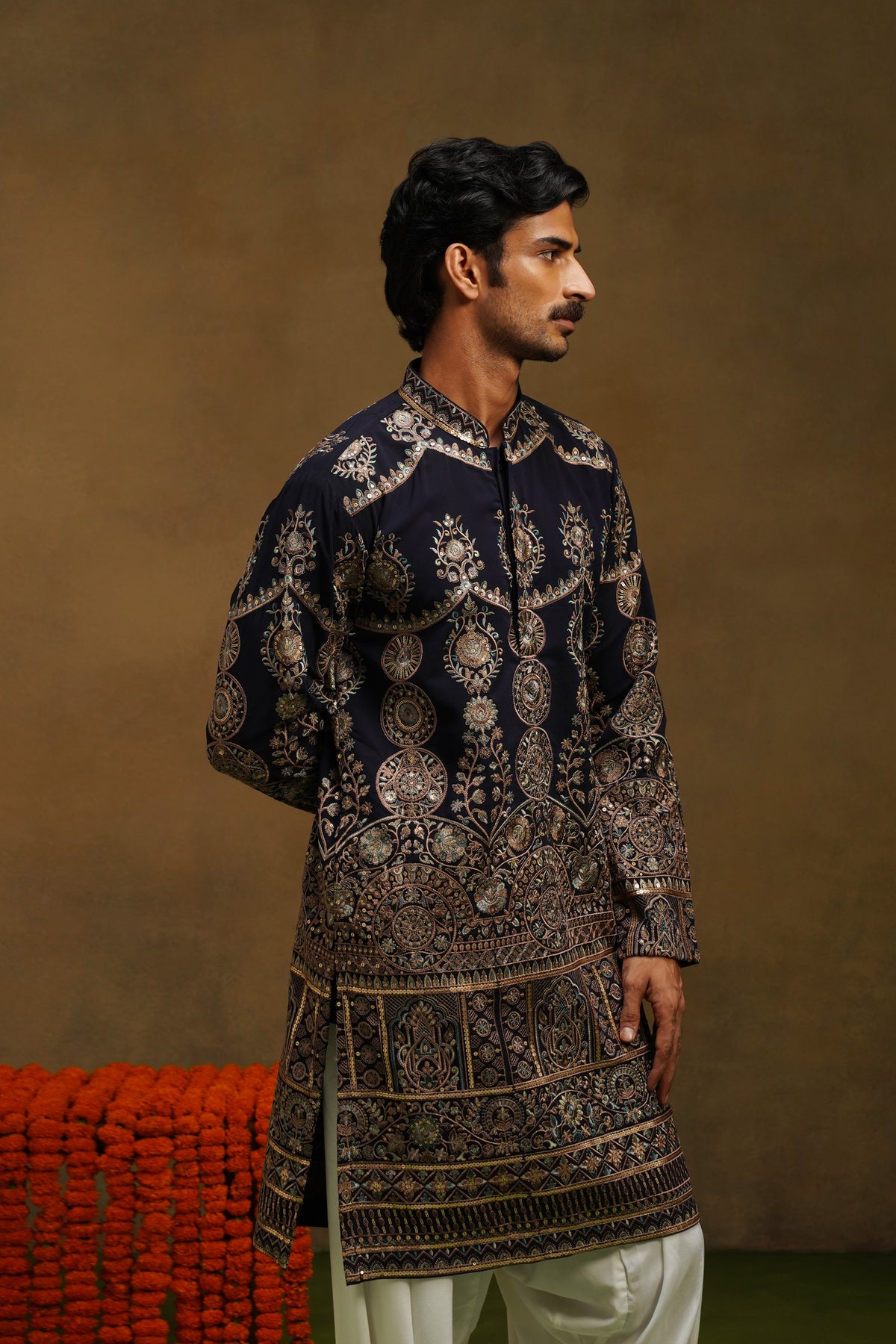Midnight Baagh Kurta Set