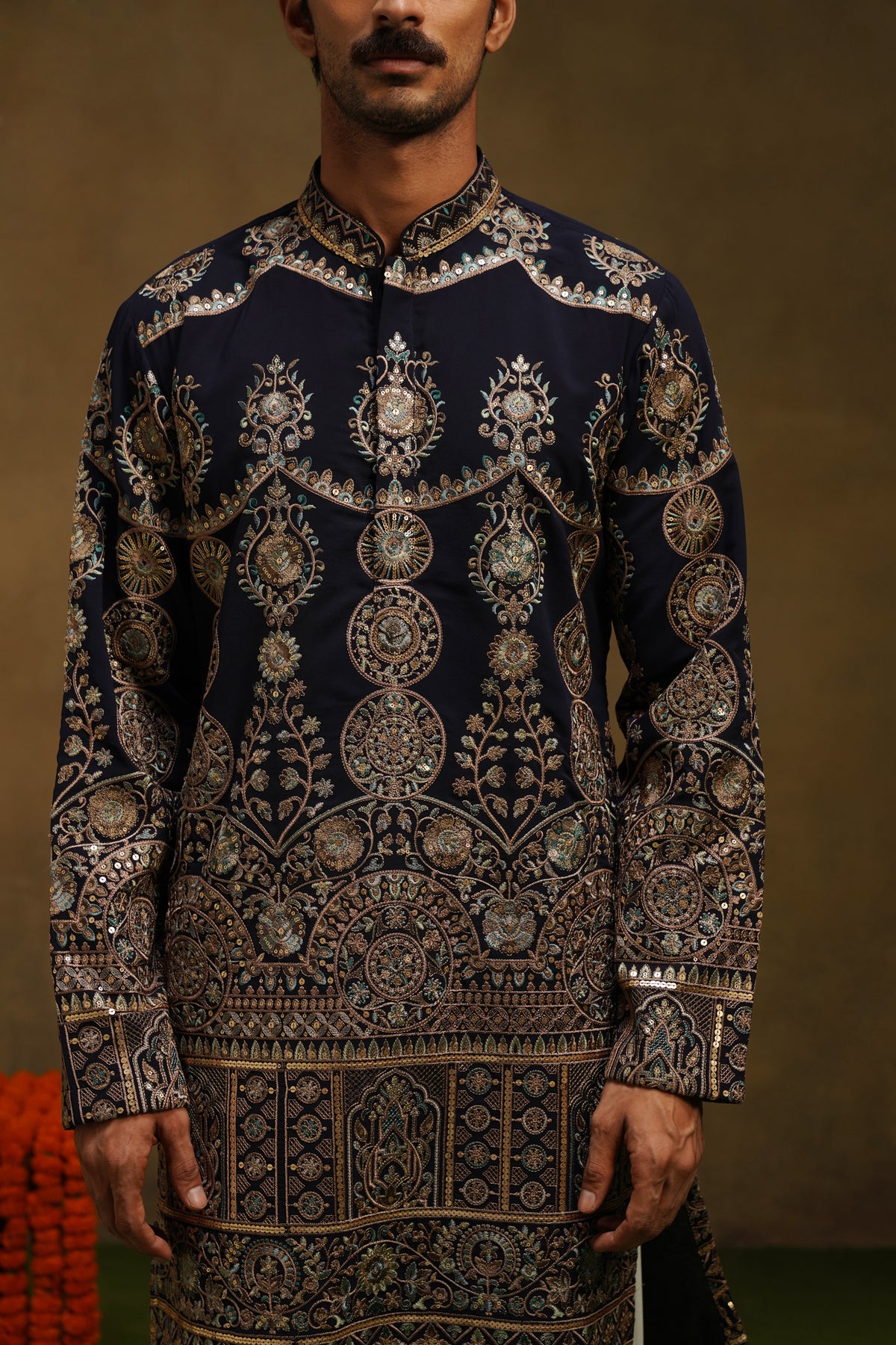 Midnight Baagh Kurta Set