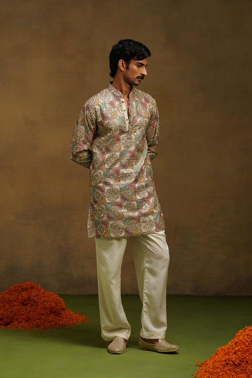 Antique Mosaic Kurta Set