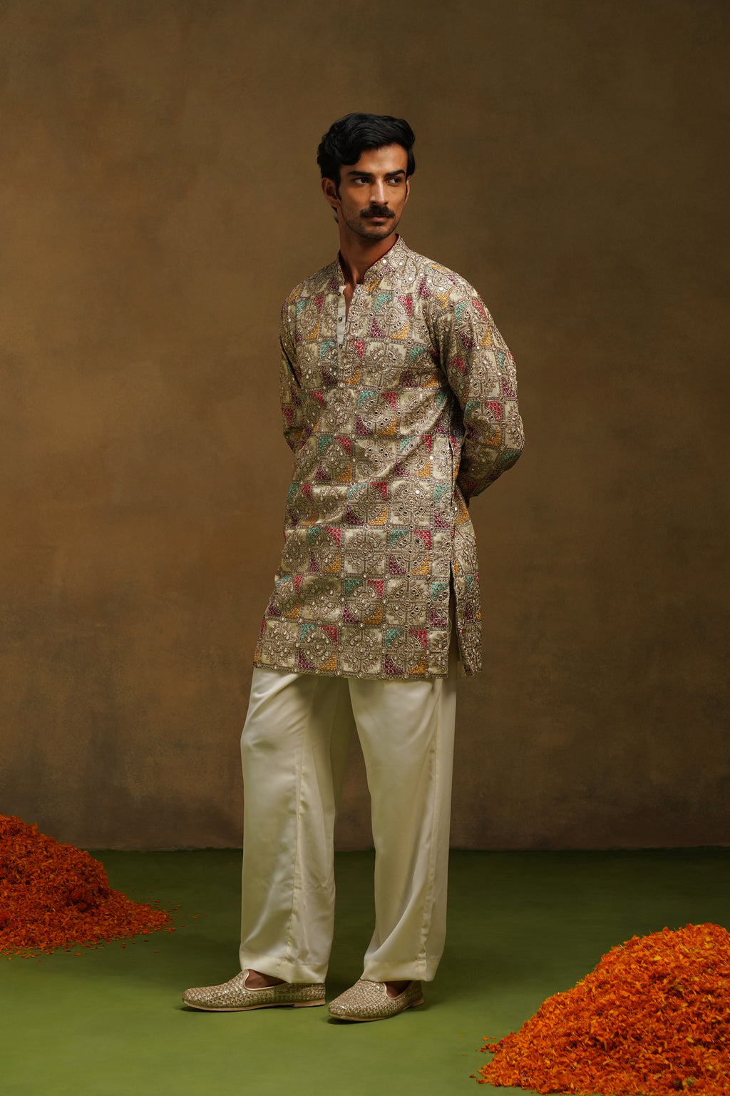 Antique Mosaic Kurta Set