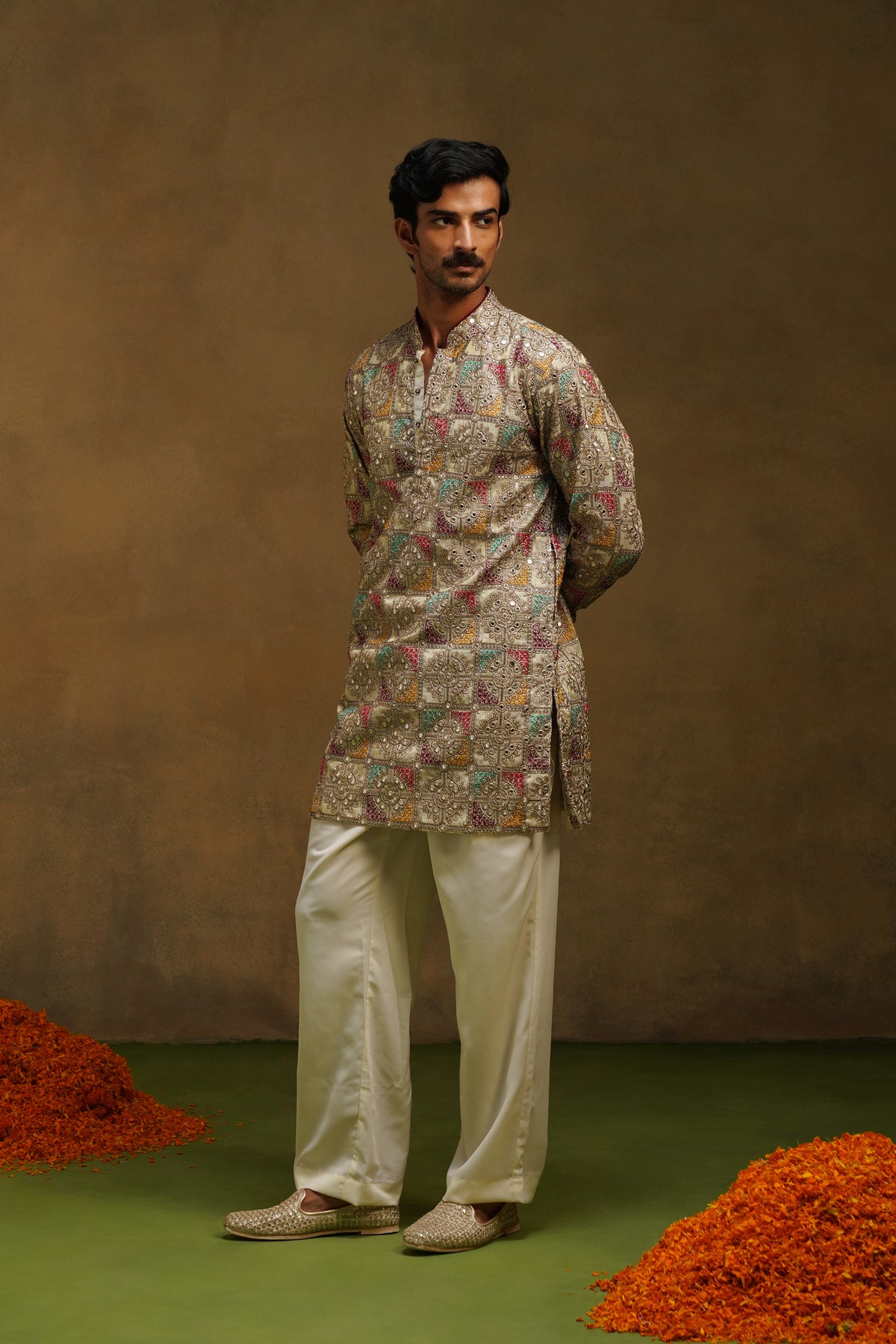 Antique Mosaic Kurta Set