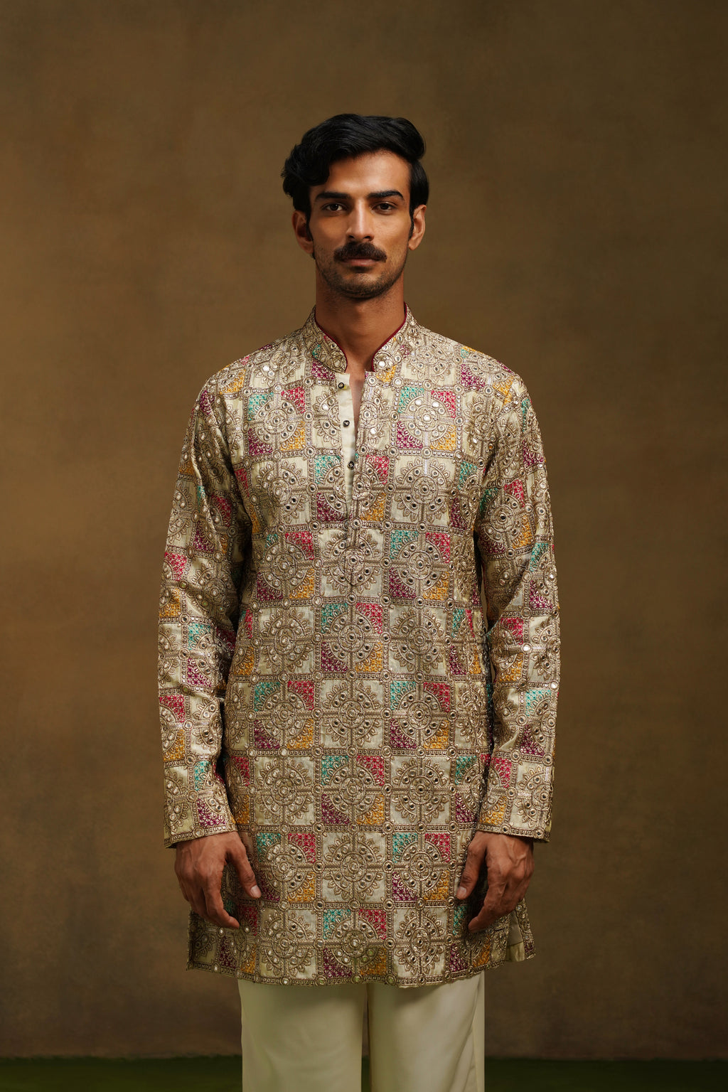 Antique Mosaic Kurta Set