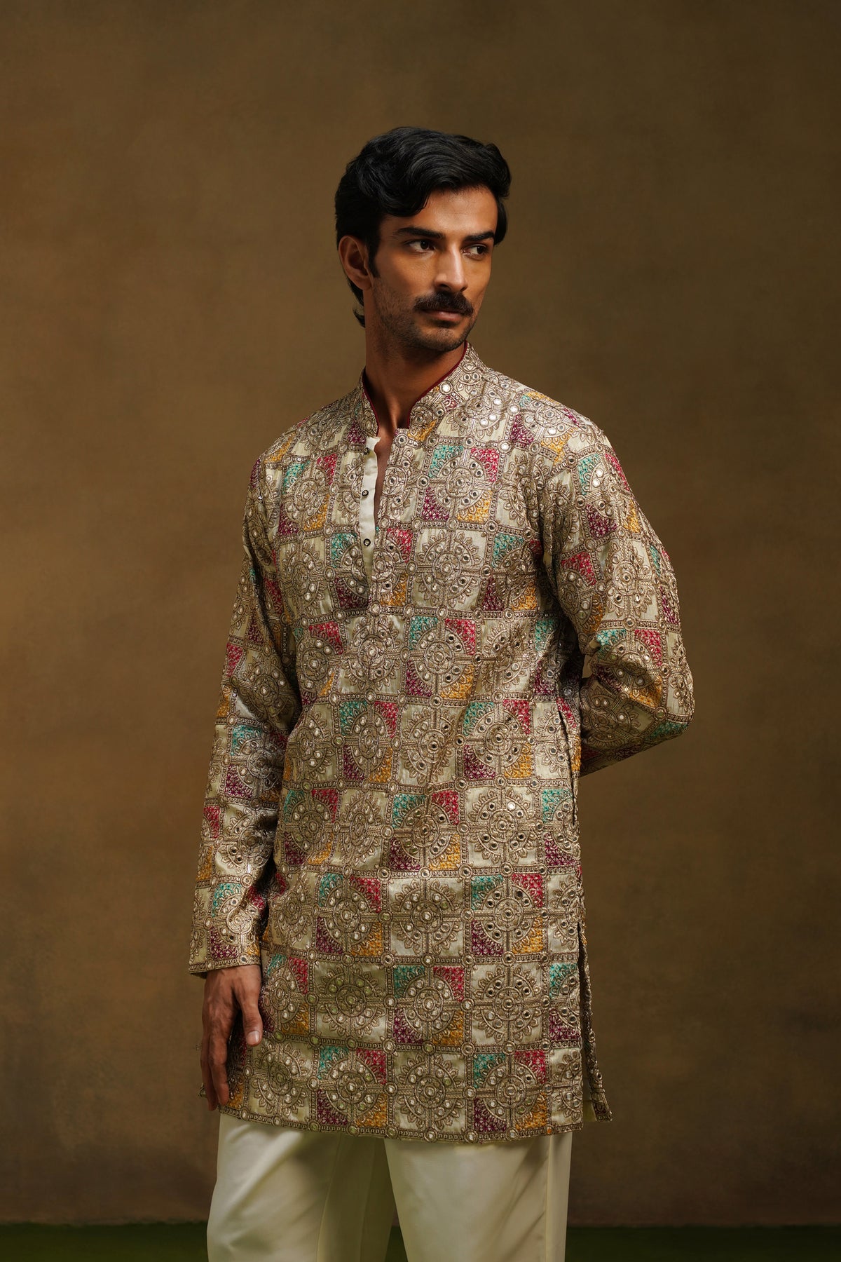 Antique Mosaic Kurta Set