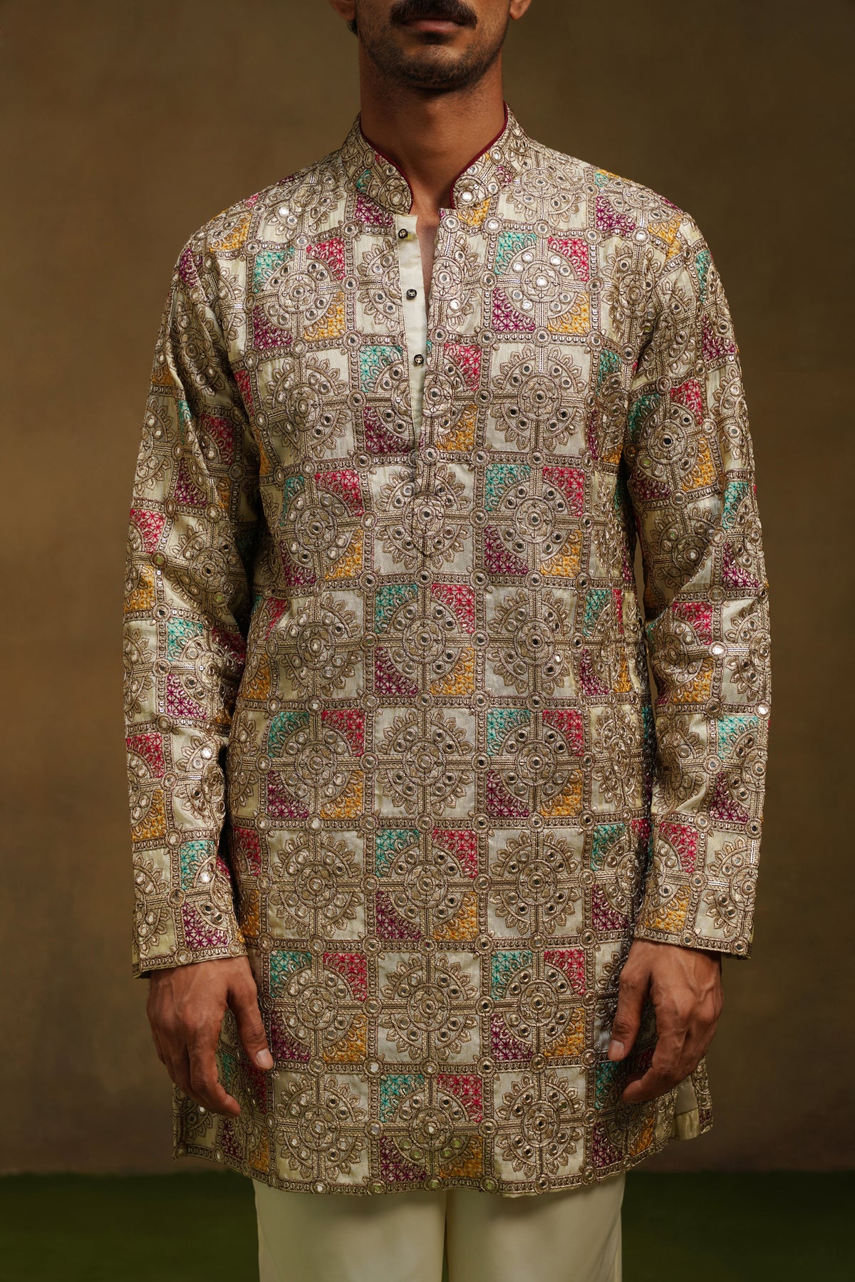Antique Mosaic Kurta Set