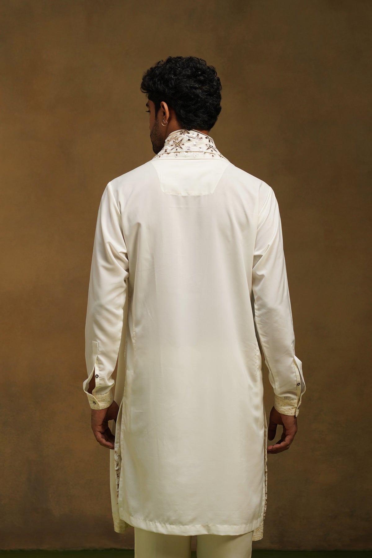 Ivory Gota Patti Kurta Dupatta Set
