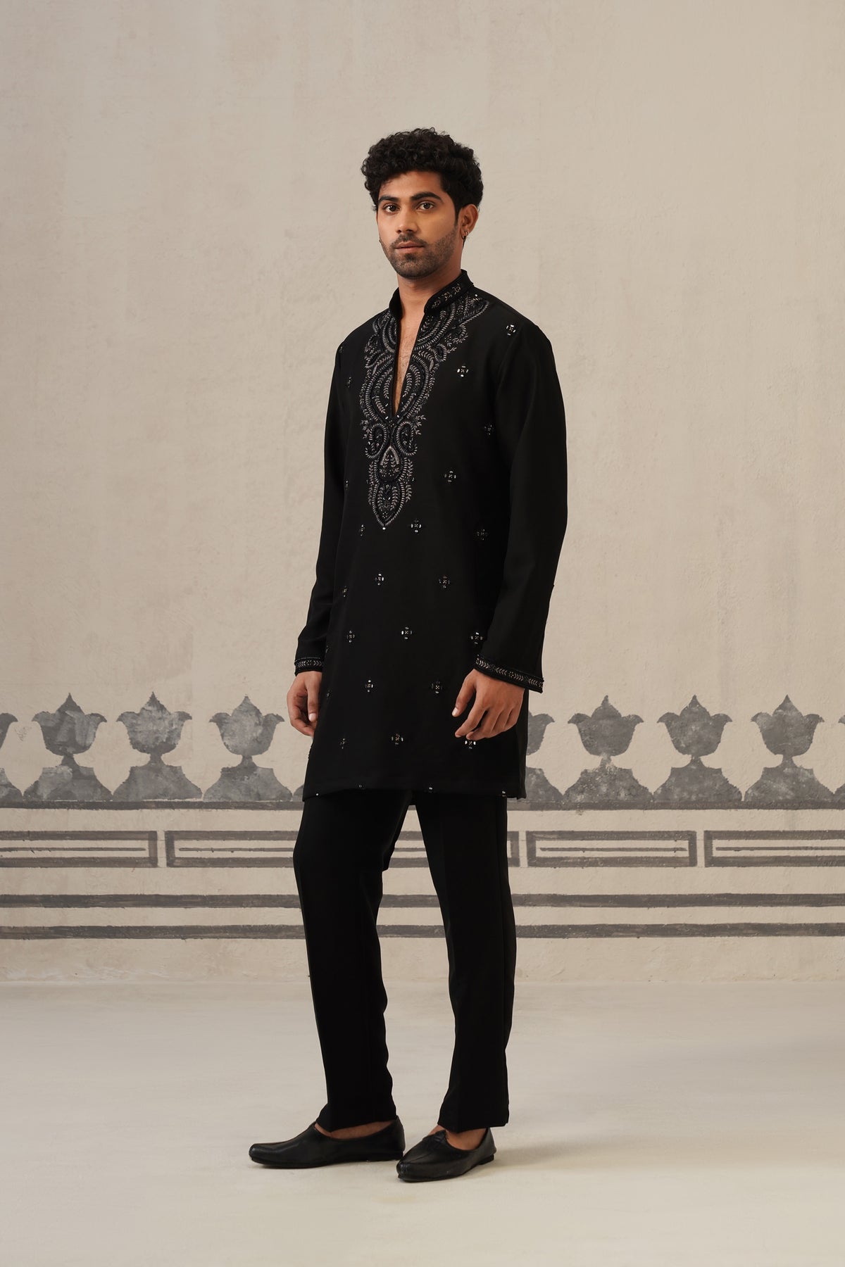 Noir Paisley Handwork Japanese Set