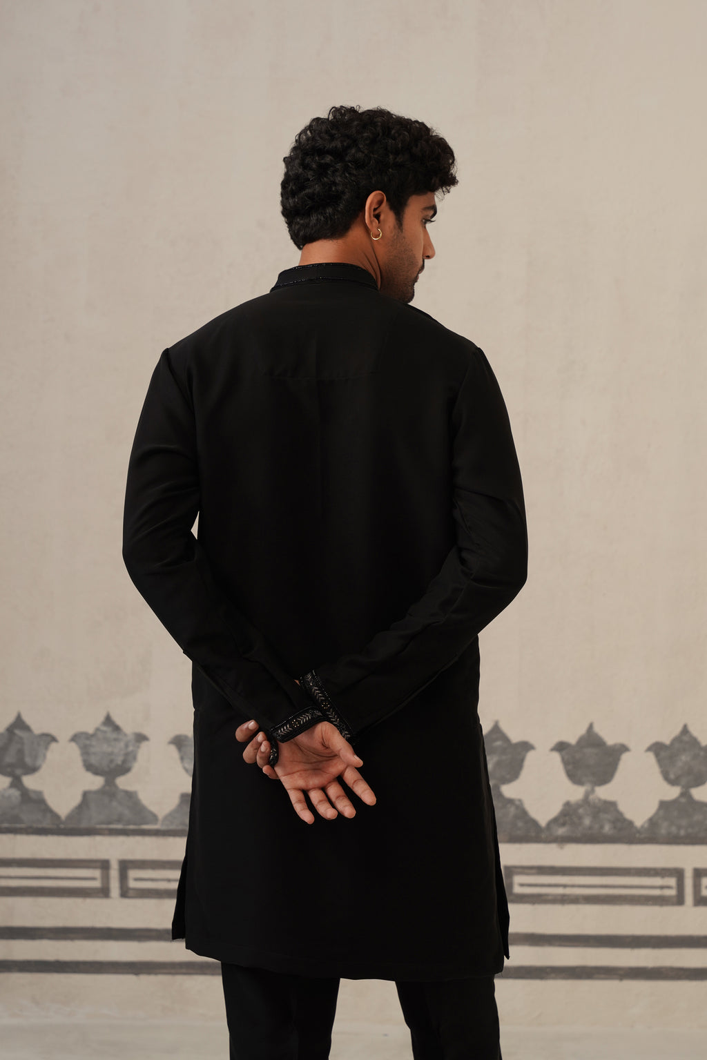 Noir Paisley Handwork Japanese Set