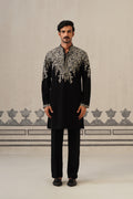 Black Nakshi Handwork Japanese Set