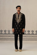 Black Azaan Kurta Set