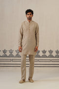 Earthy Beige Linen Cord Set
